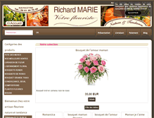 Tablet Screenshot of fleuristenatureettendance.com